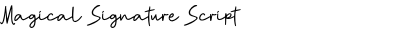 Magical Signature Script